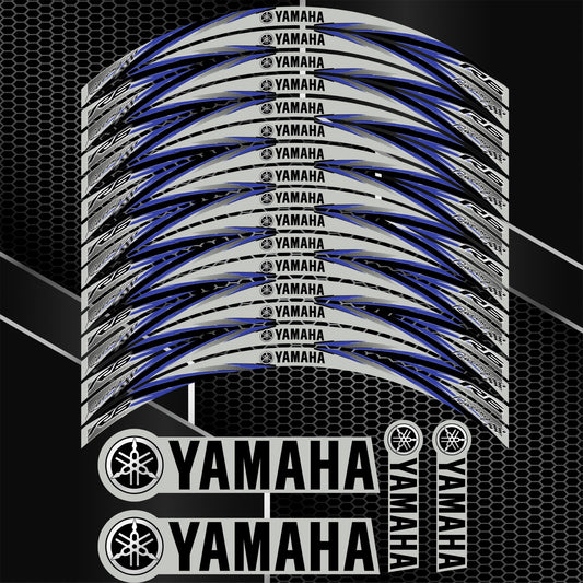 YAMAHA YZF R6 Motorcycle Wheel Decals – Rim Inner Stickers