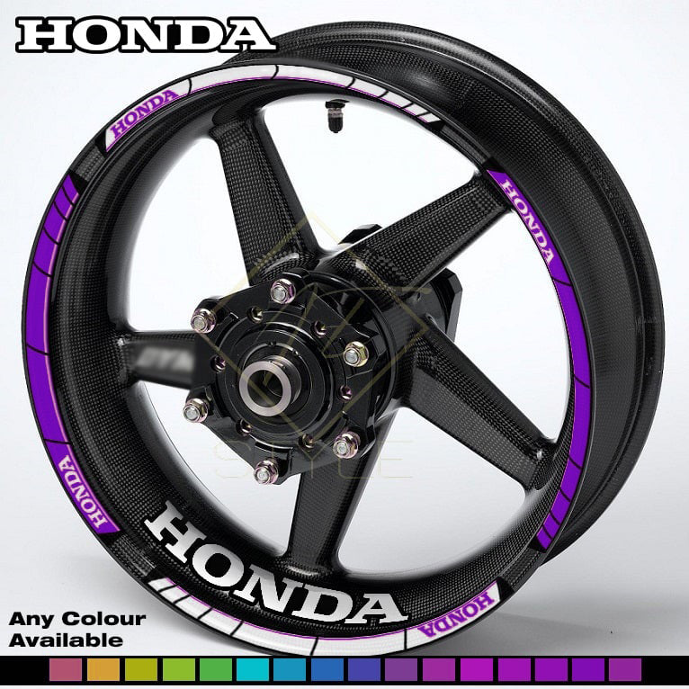 HONDA CBR motorcycle wheel decal rim stickers