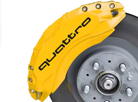 Quattro Brake Caliper Stickers