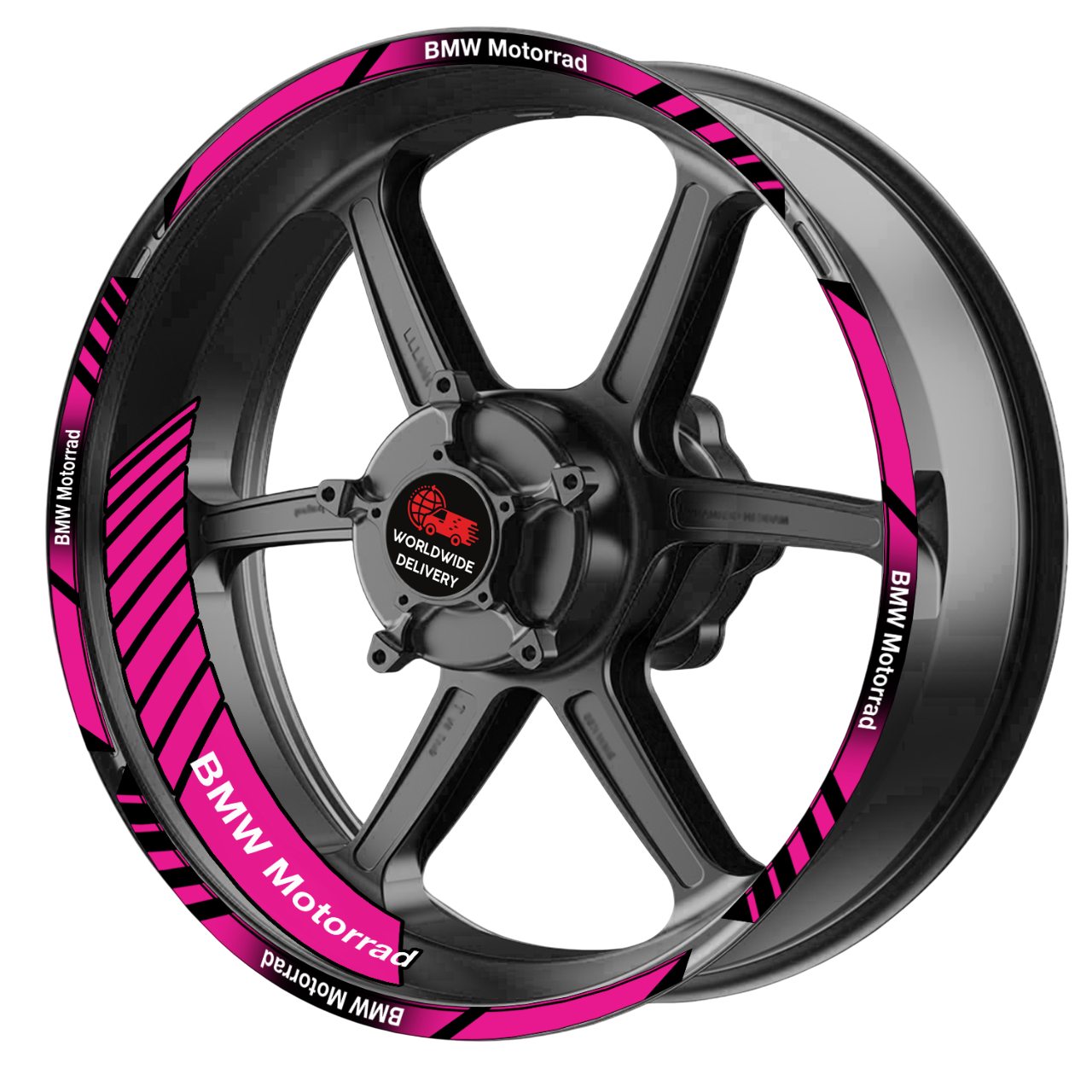 BMW R17 Wheel Rim Stickers – Motorcycle Decals & Stripes M Sport S/R/F/GS/RR/XR/RS/GT