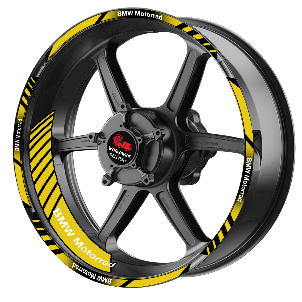 BMW R17 Wheel Rim Stickers – Motorcycle Decals & Stripes M Sport S/R/F/GS/RR/XR/RS/GT