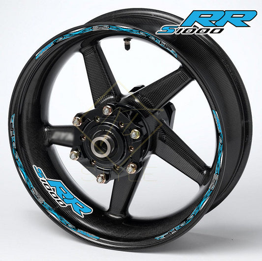 Motorcycle Wheel Rim Stickers – BMW S1000R HP Stripes M Sport Decals