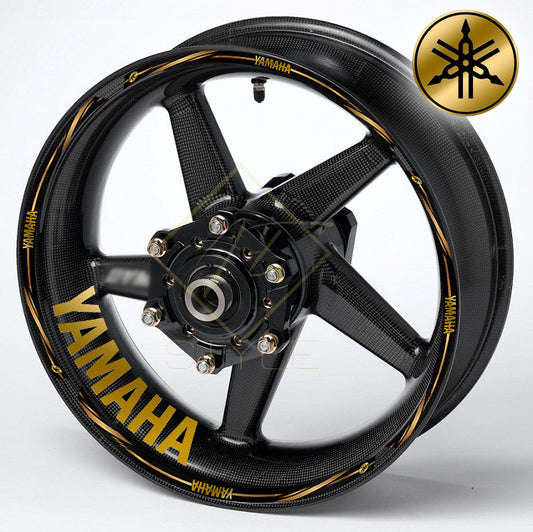 Motorcycle Rim Stickers – Yamaha YZF R1 R6 R7 MT VMAX Wheel Decals & Stripes