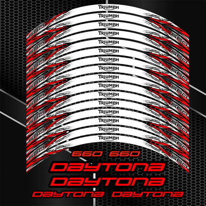 Triumph Daytona Motorcycle Wheel Decals – Rim Inner Stickers