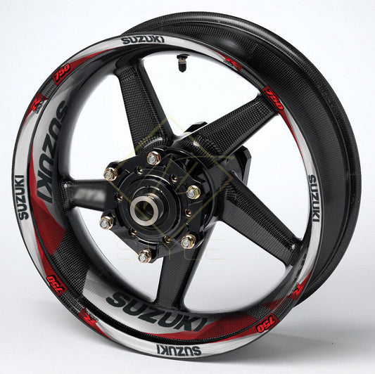 Suzuki GSX-R Wheel Decals – Gixxer Rim Stripes Stickers