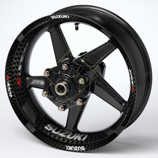 Suzuki GSX-S750 Rim Stickers Set | Wheel Decals & Stripes for Motorcycles
