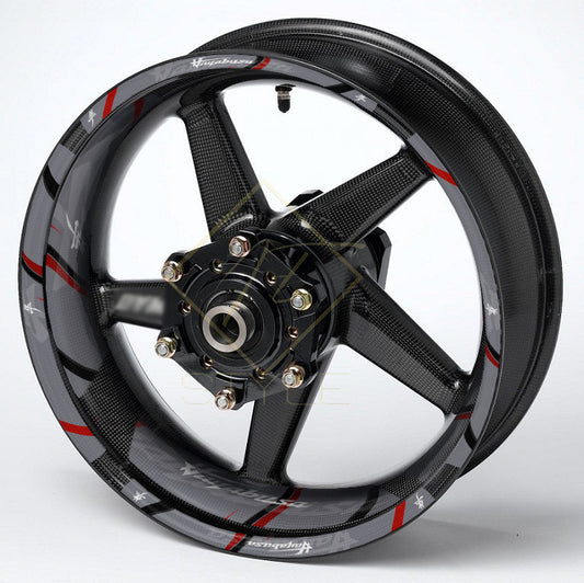 Motorcycle Rim Stripes & Wheel Stickers – Suzuki Hayabusa Decals