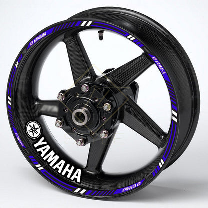 YAMAHA Motorcycle Wheel Decals – Rim & Inner Stickers