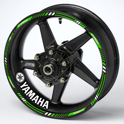 YAMAHA Motorcycle Wheel Decals – Rim & Inner Stickers