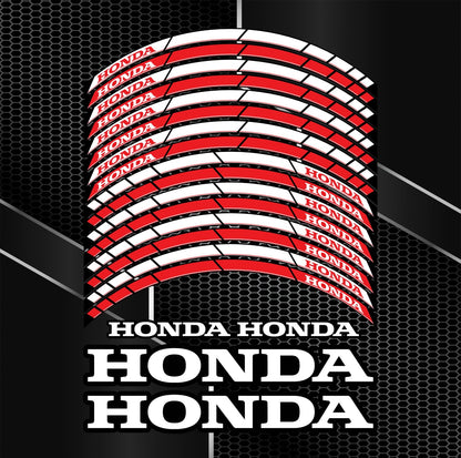 HONDA Fireblade Wheel Decals – Any Colour Rim Stickers