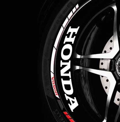 HONDA Fireblade Wheel Decals – Any Colour Rim Stickers