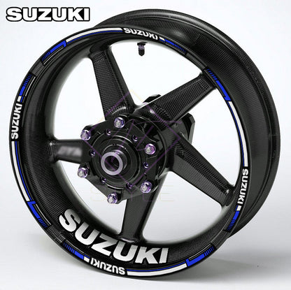 Suzuki Motorcycle Wheel Decals – Rim Inner Stickers