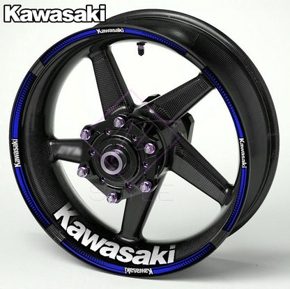 KAWASAKI Ninja Wheel Decals – Any Colour Rim Stickers (20pcs)