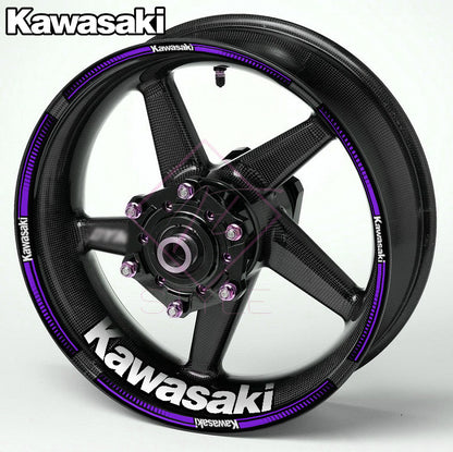 KAWASAKI Ninja Wheel Decals – Any Colour Rim Stickers (20pcs)
