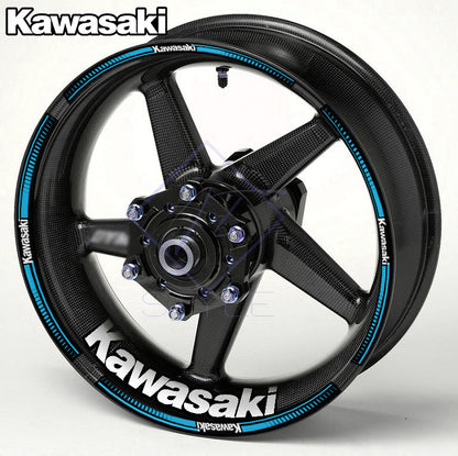 KAWASAKI Ninja Wheel Decals – Any Colour Rim Stickers (20pcs)