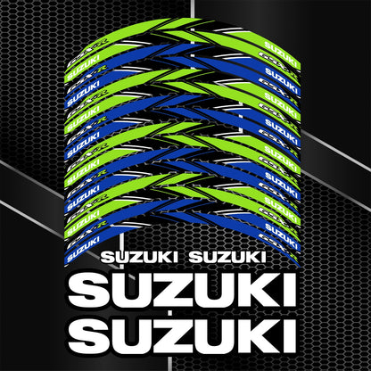 Suzuki GSXR/Gixxer Motorcycle Wheel Decals – Rim Inner Stickers