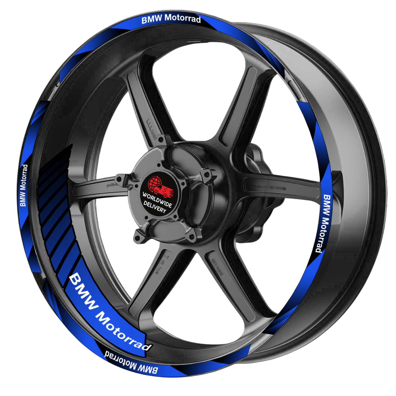 BMW Motorcycle Wheel Decals R17 | Rim Stickers Stripes M Sport S R F RR GS XR RS GT