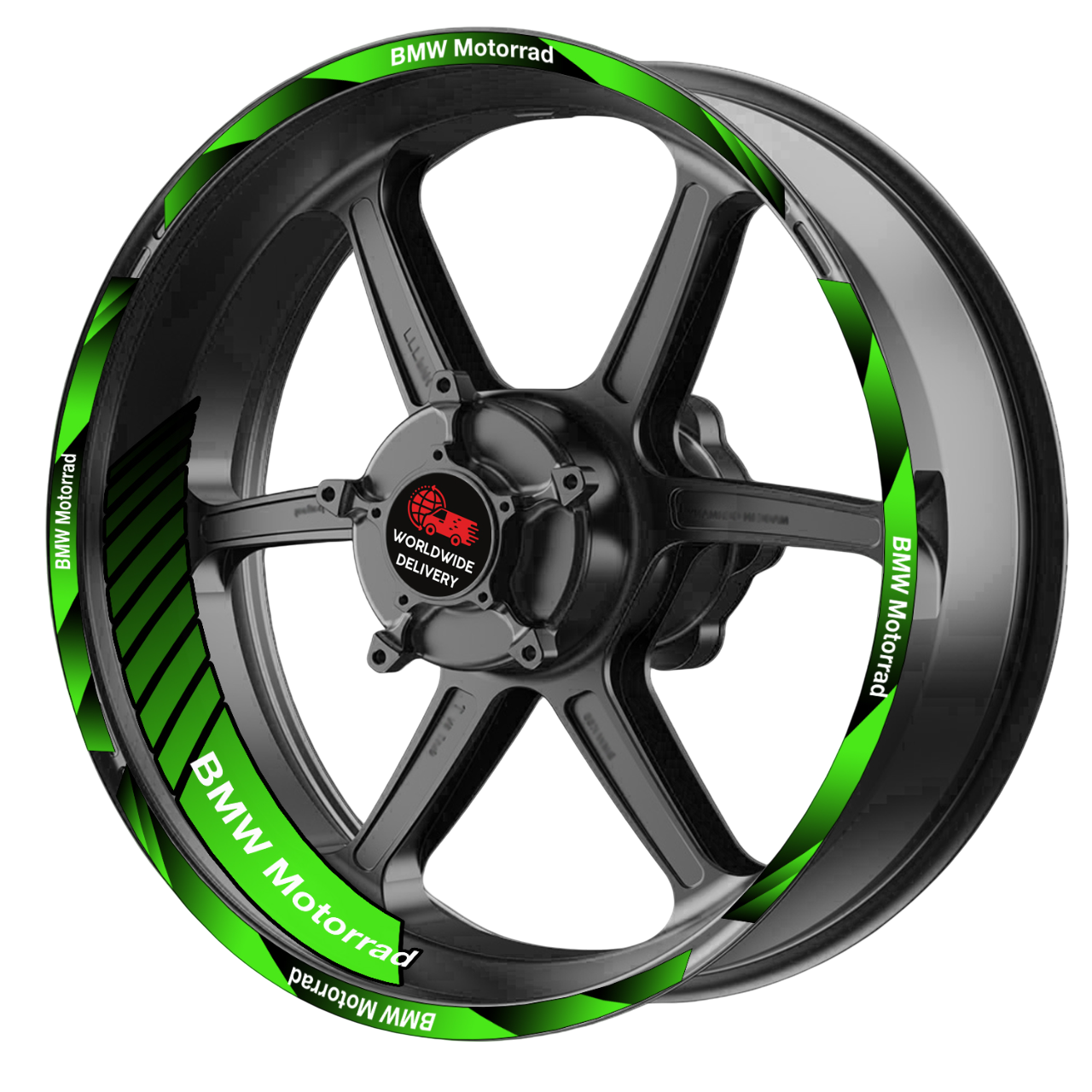 BMW Motorcycle Wheel Decals R17 | Rim Stickers Stripes M Sport S R F RR GS XR RS GT