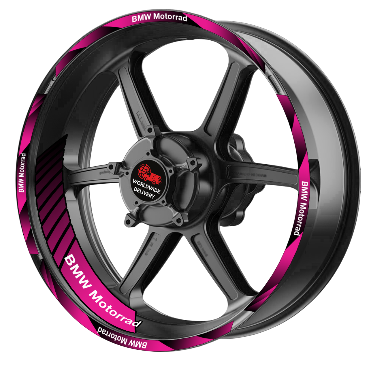 BMW Motorcycle Wheel Decals R17 | Rim Stickers Stripes M Sport S R F RR GS XR RS GT