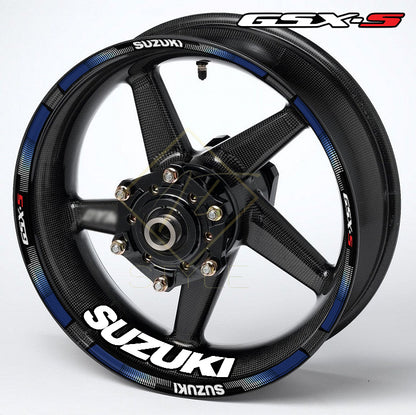 Suzuki GSX-S 750/1000 wheel decals – 20pcs rim and inner wheel stickers