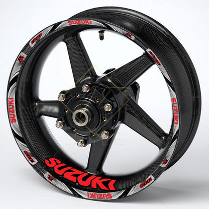 Suzuki GSX-R1000 Gixxer wheel decals – 20pcs rim stickers set