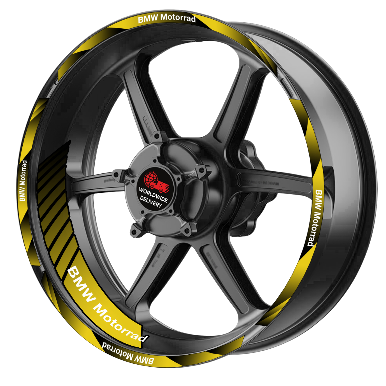 BMW Motorcycle Wheel Decals R17 | Rim Stickers Stripes M Sport S R F RR GS XR RS GT
